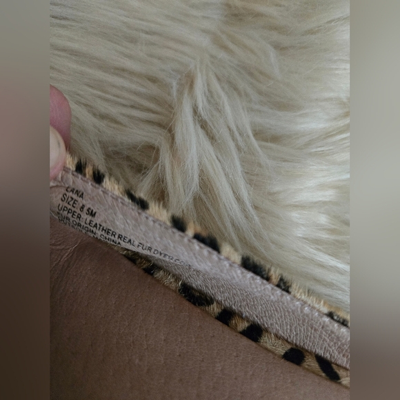 Matisse real leather leopard Print Mules classic | size 8.5 - Picture 9 of 9